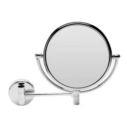 ALFI BRAND 9.875 in. x 9.875 in. Wall Makeup Mirror in Polished Chrome -Makeup Mirrors Sales Store polished chrome alfi brand makeup mirrors abm8wr pc 4f 1000