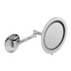 ALFI BRAND 9 in. x 9 in. Lighted Wall Makeup Mirror in Polished Chrome