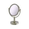 Allied Brass 8 in. x 15 in. x 5 in. Vanity Top Single Makeup Mirror 5X Magnification in Polished Nickel -Makeup Mirrors Sales Store polished nickel allied brass makeup mirrors dm 4t 5x pni 64 1000
