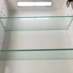 WG Wood Products Davis Slab Panel Frameless 15.5 in. W x 25.5 in. H Primed Gray Recessed Medicine Cabinet without Mirror with LED Light -Makeup Mirrors Sales Store primed gray wg wood products medicine cabinets without mirrors dav 224 primed 76 1000