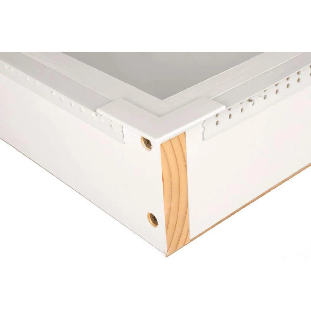 WG Wood Products 15.5 in. W x 31.5 in. H 3.5 in. D Dogwood Inset Panel Primed Gray Recessed Medicine Cabinet without Mirror 6 WG Wood Products 15.5 in. W x 31.5 in. H 3.5 in. D Dogwood Inset Panel Primed Gray Recessed Medicine Cabinet without Mirror - Image 4