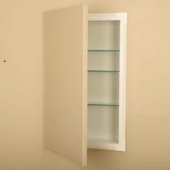 WG Wood Products 15.5 in. W x 23.5 in. H 3.5 in. D Greystone Slab Panel Primed Gray Recessed Medicine Cabinet without Mirror 19 WG Wood Products 15.5 in. W x 23.5 in. H 3.5 in. D Greystone Slab Panel Primed Gray Recessed Medicine Cabinet without Mirror -Makeup Mirrors Sales Store primed gray wg wood products medicine cabinets without mirrors grey 222 primed 31 1000