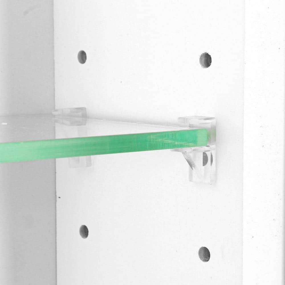 WG Wood Products 15.5 in. W x 23.5 in. H 3.5 in. D Greystone Slab Panel Primed Gray Recessed Medicine Cabinet without Mirror 9 WG Wood Products 15.5 in. W x 23.5 in. H 3.5 in. D Greystone Slab Panel Primed Gray Recessed Medicine Cabinet without Mirror - Image 7