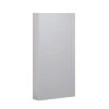WELLFOR 12 in. W x 24 in. H Satin Aluminum Recessed/Surface Mount Bathroom Medicine Cabinet with Mirror, 3 Glass shelves -Makeup Mirrors Sales Store satin medicine cabinets with mirrors dk mca1224 sa 64 1000