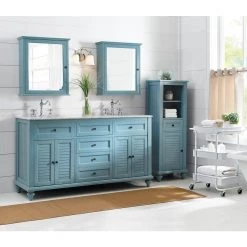 Home Decorators Collection Hamilton 23-3/4 in. W x 27 in. H x 8 in. D Framed Surface-Mount Bathroom Medicine Cabinet in Sea Glass 7 Home Decorators Collection Hamilton 23-3/4 in. W x 27 in. H x 8 in. D Framed Surface-Mount Bathroom Medicine Cabinet in Sea Glass -Makeup Mirrors Sales Store seaglass home decorators collection medicine cabinets with mirrors 0567500310 44 1000