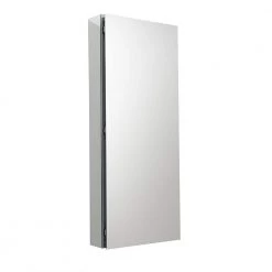 Fresca 15 in. W x 36 in. H x 5 in. D Frameless Recessed or Surface-Mounted Bathroom Medicine Cabinet