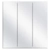 Glacier Bay 24.38 in. W x 25.2 in. H Silver Frameless Surface Mount Tri-View Bathroom Medicine Cabinet with Mirror 1 Glacier Bay 24.38 in. W x 25.2 in. H Silver Frameless Surface Mount Tri-View Bathroom Medicine Cabinet with Mirror -Makeup Mirrors Sales Store silver glacier bay medicine cabinets with mirrors 45403 64 1000 1