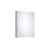 Pegasus 20 in. x 26 in. Recessed or Surface-Mount Bathroom Medicine Cabinet with Beveled Mirror in Silver 2 Pegasus 20 in. x 26 in. Recessed or Surface-Mount Bathroom Medicine Cabinet with Beveled Mirror in Silver -Makeup Mirrors Sales Store silver pegasus medicine cabinets with mirrors sp4581 64 1000