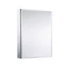 Unbranded 24 in. W x 30 in. H Rectangle Silver Aluminum Recessed or Surface Mount Medicine Cabinet with Mirror -Makeup Mirrors Sales Store siver medicine cabinets with mirrors 2022 6 6 4 64 1000