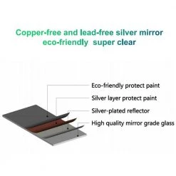 Unbranded 24 in. W x 30 in. H Rectangle Silver Aluminum Recessed or Surface Mount Medicine Cabinet with Mirror -Makeup Mirrors Sales Store siver medicine cabinets with mirrors 2022 6 6 4 fa 1000