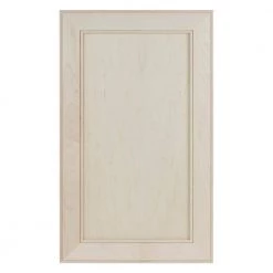 WG Wood Products 15.5 in. W x 29.5 in. H x 3.5 in. D Linwood Bead Panel Clear Recessed Wood Medicine Cabinet without Mirror