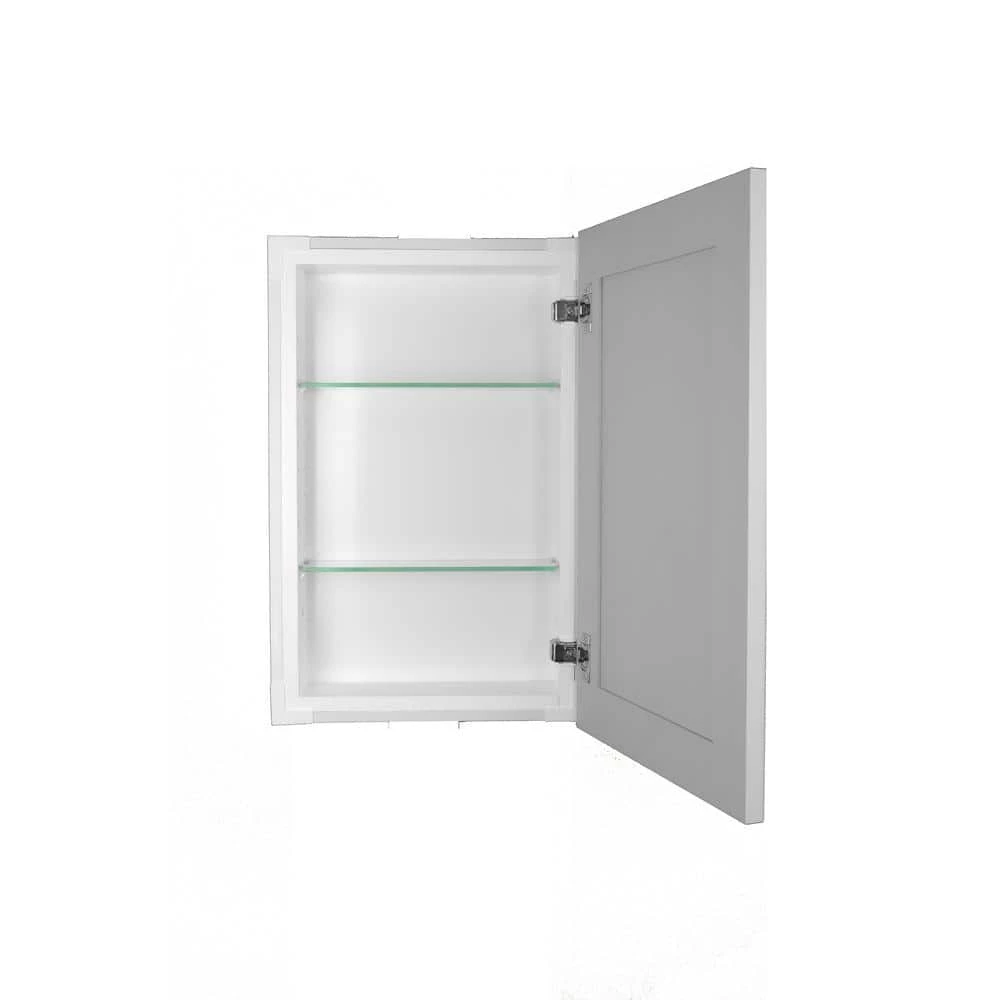 Unbranded Silverton 14 in. x 24 in. x 4 in. Recessed Medicine Cabinet in Primed 5 Unbranded Silverton 14 in. x 24 in. x 4 in. Recessed Medicine Cabinet in Primed - Image 3