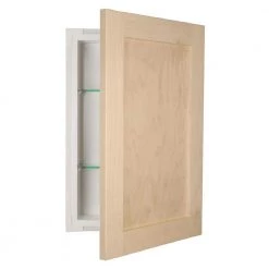 Makeup Mirrors Sales Store 12 Unbranded Silverton 14 in. x 24 in. x 4 in. Recessed Medicine Cabinet in Unfinished