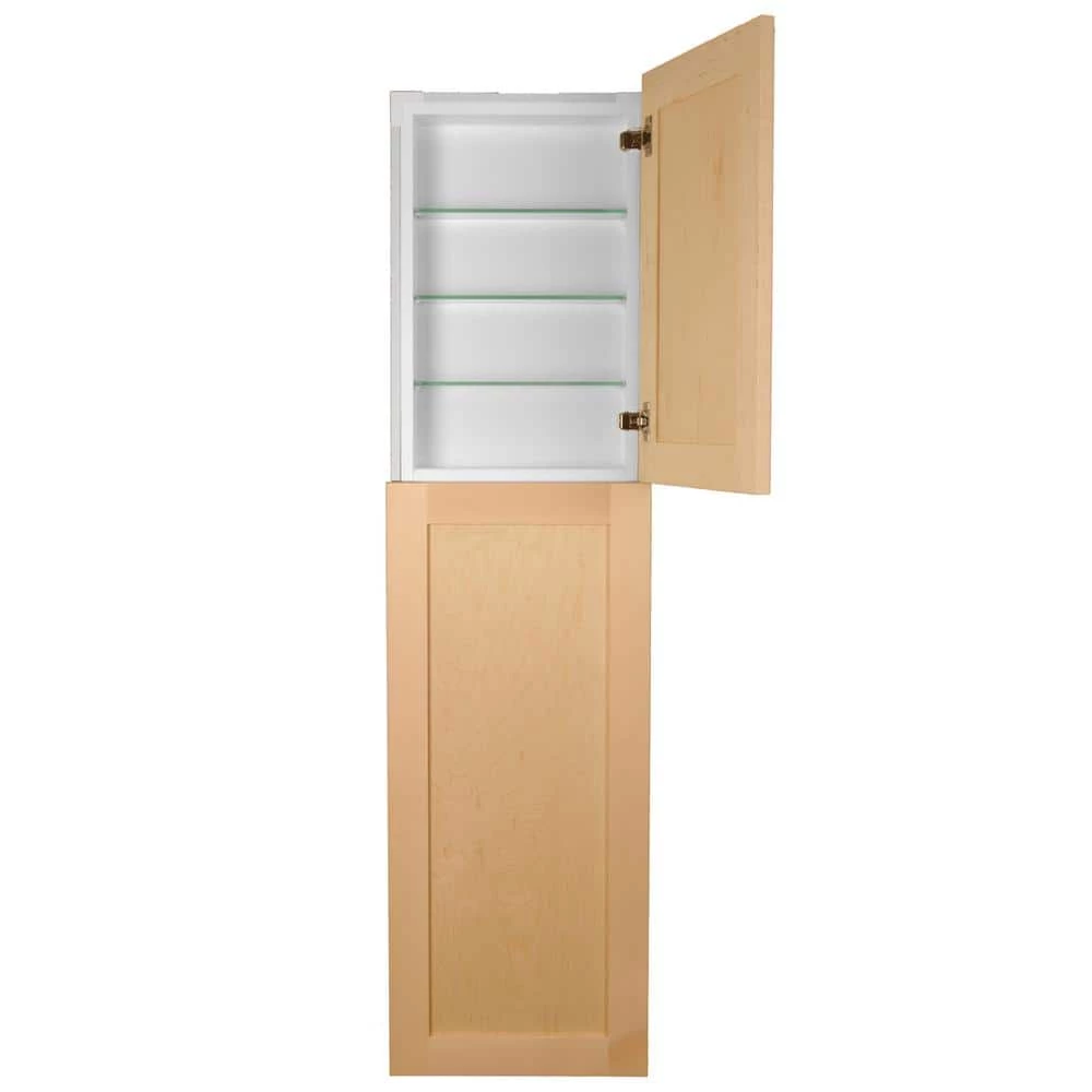 Unbranded Silverton 14 in. x 56 in. x 4 in. Frameless Recessed Medicine Cabinet/Pantry 9 Unbranded Silverton 14 in. x 56 in. x 4 in. Frameless Recessed Medicine Cabinet/Pantry - Image 7