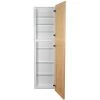 Unbranded Silverton 14 in. x 56 in. x 4 in. Frameless Recessed Medicine Cabinet/Pantry -Makeup Mirrors Sales Store white box and unfinished door medicine cabinets without mirrors fr 256 unf door 64 1000