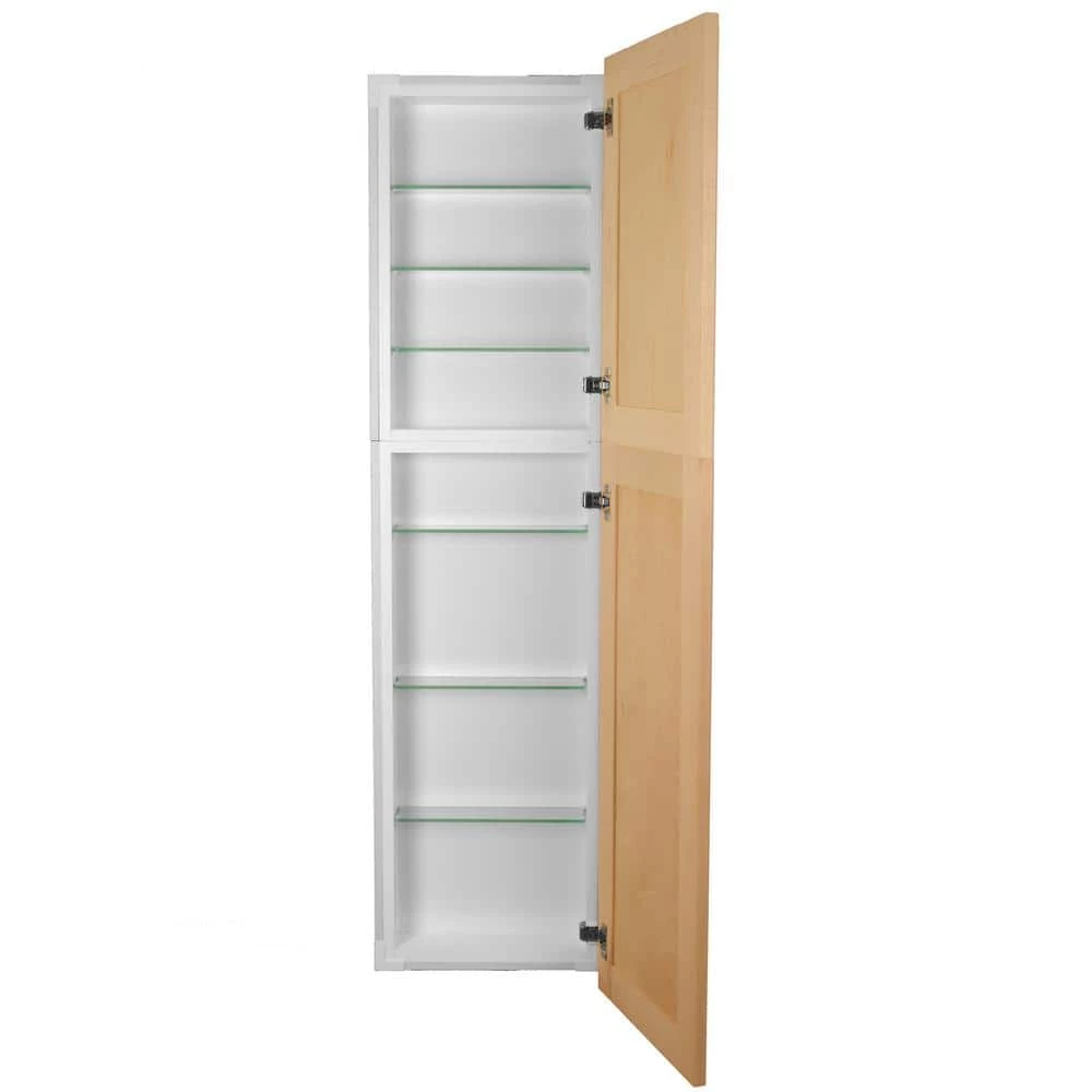 Unbranded Silverton 14 in. x 56 in. x 4 in. Frameless Recessed Medicine Cabinet/Pantry 3 Unbranded Silverton 14 in. x 56 in. x 4 in. Frameless Recessed Medicine Cabinet/Pantry