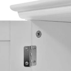 CASAINC 23.6 in. W Wall Mounted Wall-Mounted Bathroom Medicine Cabinet in White -Makeup Mirrors Sales Store white casainc medicine cabinets without mirrors wf hw53984 1f 1000