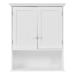 CASAINC 23.6 in. W Wall Mounted Wall-Mounted Bathroom Medicine Cabinet in White
