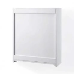 CROSLEY FURNITURE Savannah 22 in. x 26 in. x 8 in. Surface-Mount Medicine Cabinet in White -Makeup Mirrors Sales Store white crosley furniture medicine cabinets without mirrors cf7027 wh 1f 1000