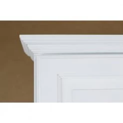 WG Wood Products Atwater 17 in. W x 30.5 in. H White Enamel Surface Mount Medicine Cabinet without Mirror -Makeup Mirrors Sales Store white enamel wg wood products medicine cabinets without mirrors atw 130 white 1f 1000