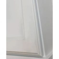 WG Wood Products Atwater 17 in. W x 48.5 in. H White Enamel Surface Mount Medicine Cabinet without Mirror -Makeup Mirrors Sales Store white enamel wg wood products medicine cabinets without mirrors atw 148 white 44 1000