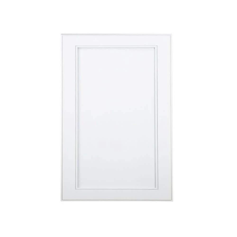 WG Wood Products 15.5 in. W x 23.5 in. H 3.5 in. D Dogwood Inset Panel White Enamel Recessed Medicine Cabinet without Mirror 3 WG Wood Products 15.5 in. W x 23.5 in. H 3.5 in. D Dogwood Inset Panel White Enamel Recessed Medicine Cabinet without Mirror