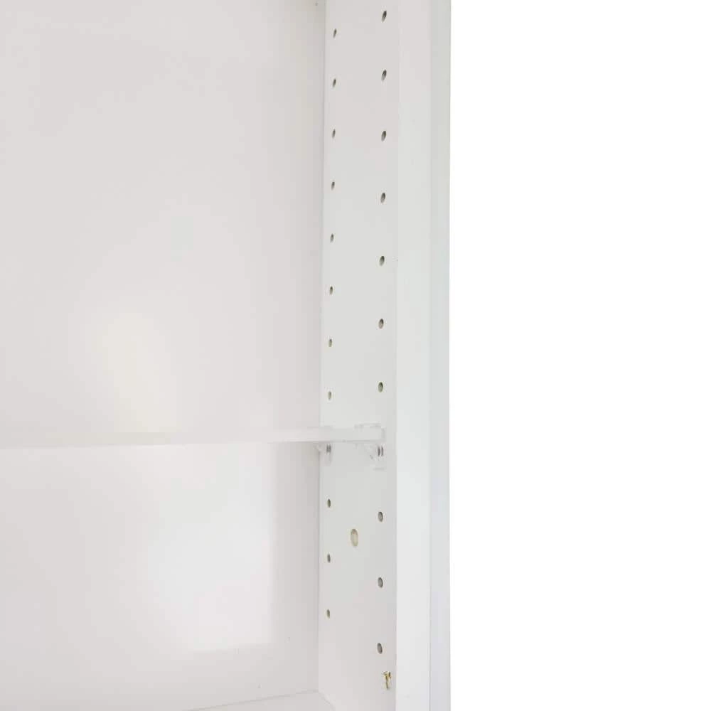 WG Wood Products 15.5 in. W x 23.5 in. H 3.5 in. D Dogwood Inset Panel White Enamel Recessed Medicine Cabinet without Mirror 10 WG Wood Products 15.5 in. W x 23.5 in. H 3.5 in. D Dogwood Inset Panel White Enamel Recessed Medicine Cabinet without Mirror - Image 8
