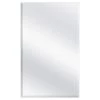 Glacier Bay 16 in. W x 26 in. H White Frameless Recessed/Surface Mount Bathroom Medicine Cabinet with Mirror -Makeup Mirrors Sales Store white glacier bay medicine cabinets with mirrors 45406 64 1000