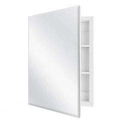 Glacier Bay 23-5/8 in. x 30 in. Recessed or Surface Mount Beveled Frameless Medicine Cabinet with Mirror 13 Glacier Bay 23-5/8 in. x 30 in. Recessed or Surface Mount Beveled Frameless Medicine Cabinet with Mirror -Makeup Mirrors Sales Store white glacier bay medicine cabinets with mirrors 83013 c3 1000