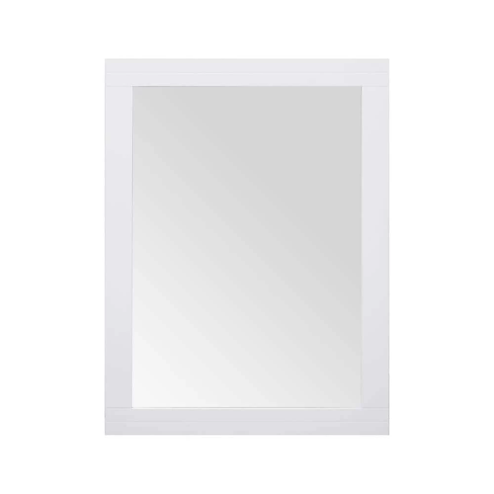 Home Decorators Collection Sturgess 24 in. W x 32 in. H Rectangular White Wood Framed Surface Mount Medicine Cabinet with Mirror 3 Home Decorators Collection Sturgess 24 in. W x 32 in. H Rectangular White Wood Framed Surface Mount Medicine Cabinet with Mirror