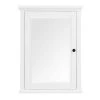 Home Decorators Collection Merryfield 24 in. W x 32 in. H Framed Surface-Mount Bathroom Medicine Cabinet in White -Makeup Mirrors Sales Store white home decorators collection medicine cabinets with mirrors 19112 mc24 wt 64 1000