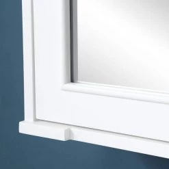 Home Decorators Collection Aberdeen 24 in. x 27 in. Surface Mount Medicine Cabinet in White -Makeup Mirrors Sales Store white home decorators collection medicine cabinets with mirrors aberdeen mc w 1f 1000