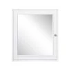 Home Decorators Collection Aberdeen 24 in. x 27 in. Surface Mount Medicine Cabinet in White -Makeup Mirrors Sales Store white home decorators collection medicine cabinets with mirrors aberdeen mc w 64 1000