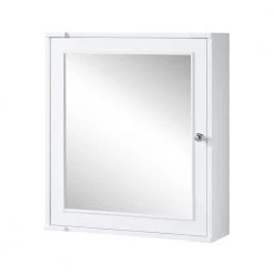 Home Decorators Collection Aberdeen 24 in. x 27 in. Surface Mount Medicine Cabinet in White -Makeup Mirrors Sales Store white home decorators collection medicine cabinets with mirrors aberdeen mc w c3 1000